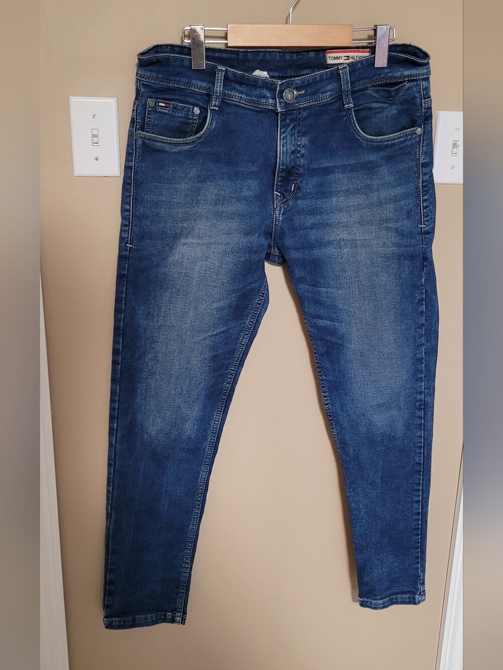Tommy Hilfiger Men's Dark Blue Skinny Jeans